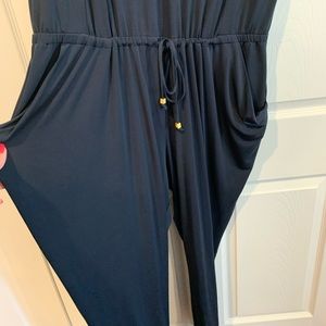 Michael Kors Navy Jumpsuit-1x